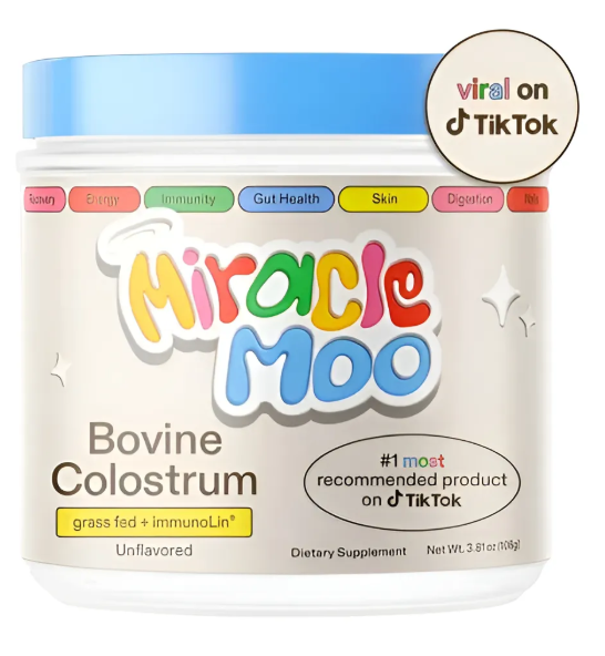 MiracleMoo - Suplemento de Calostro Bovino
